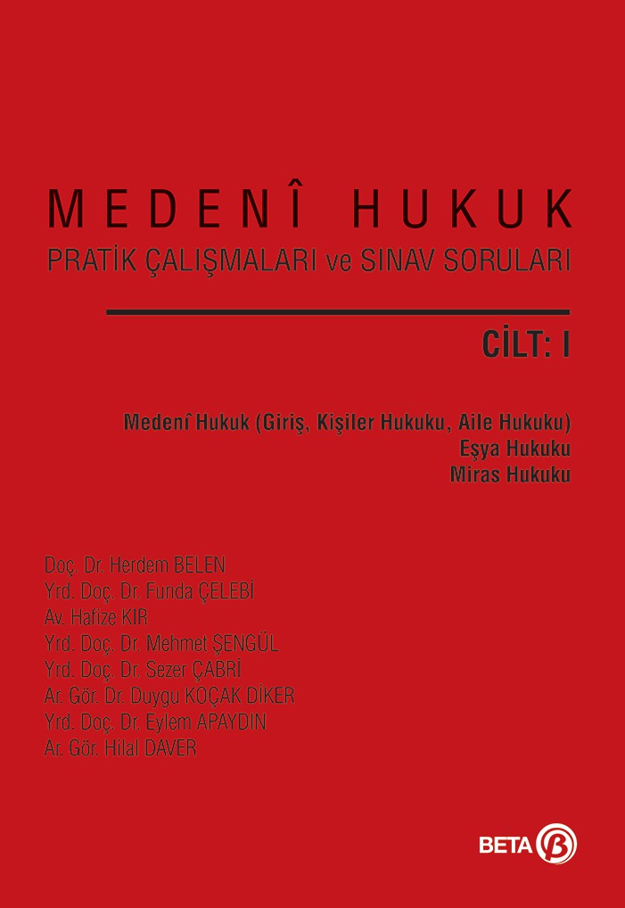 Medeni Hukuk Pratik Al Malar Ve S Nav Sorular Cilt Herdem Belen