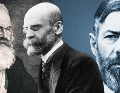 max weber, karl marx, emile durkheim